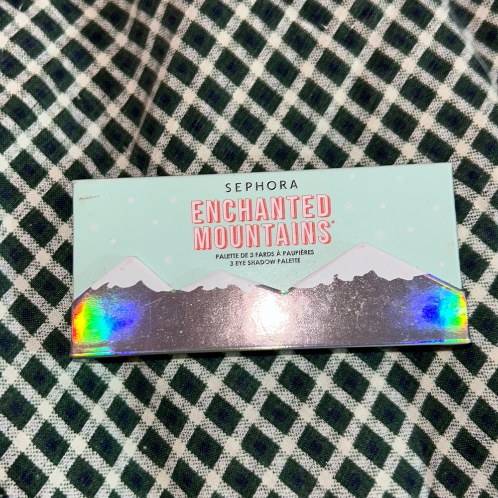sephora enchanted mountains eyeshadow pallete